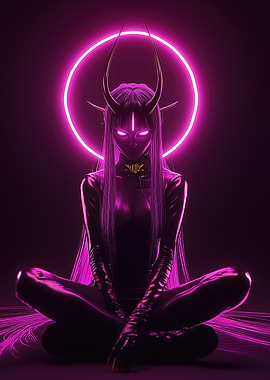 Neon Demon Girl