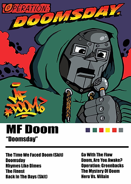 MF Doom Doomsday Album Cover