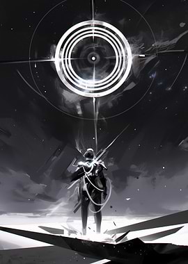 Astronaut and Target