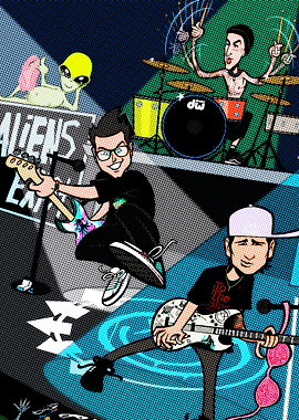 Blink 182 Band