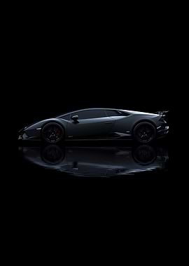 Black Lamborghini