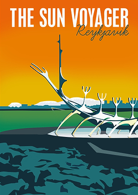 The Sun Voyager Sculpture