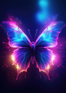 Neon Butterfly