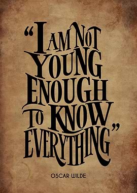 Oscar Wilde Quote Print