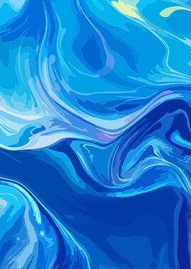 dominant depth Blue Swirls