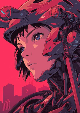 Cyberpunk Anime Girl