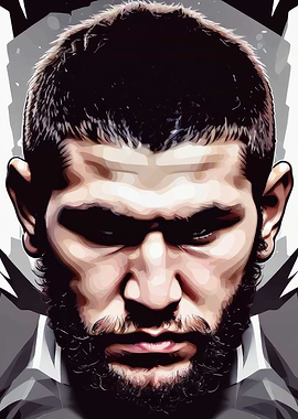 Khabib Nurmagomedov Portrait