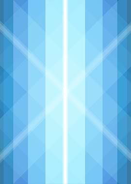 Abstract Blue Geometric Pattern