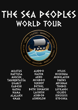 Sea Peoples World Tour - Funny Bronze Age History Meme