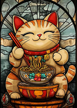 Lucky Cat Ramen Japan