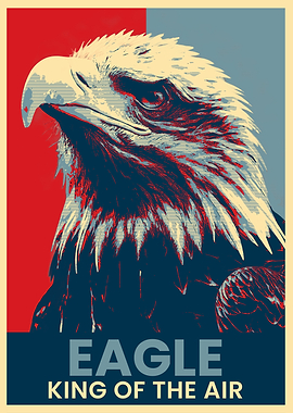Eagle King of the Air Poster