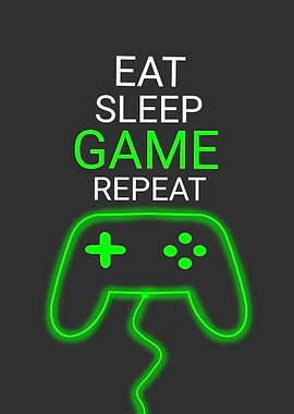 Gamer Lifestyle Poster