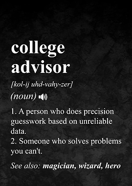 College Advisor Job Definition