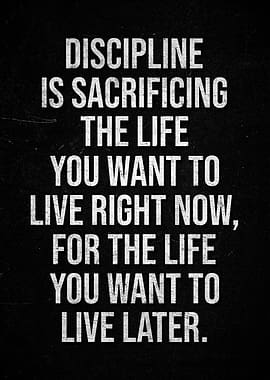 Discipline Quote