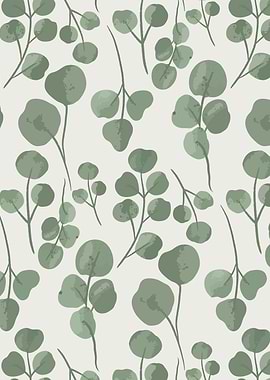 Eucalyptus Leaf Pattern