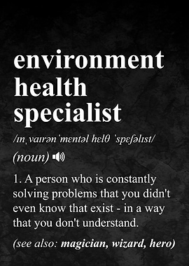Environment Health Specialist Definition