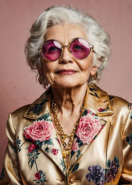 Stylish Senior Woman