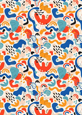 Abstract Colorful Pattern