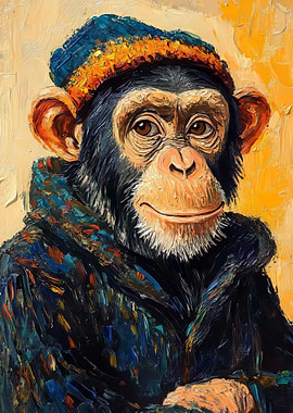 Chimpanzee Portrait