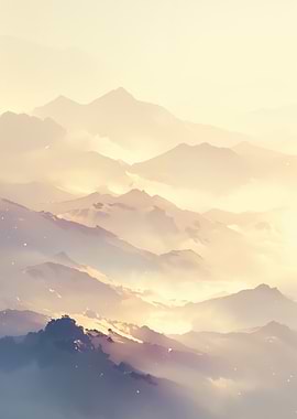 Minimalist Mountain View