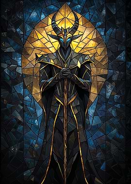 Stained Glass Demon