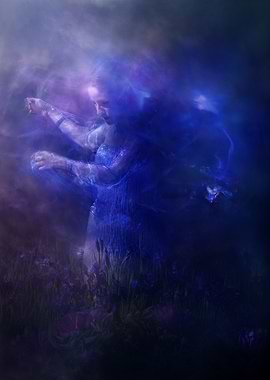 Spiritual Iris Flower