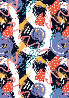 Abstract Colorful Pattern