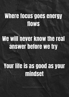 Motivational Quote Poster