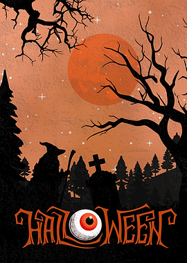 Halloween Night Illustration