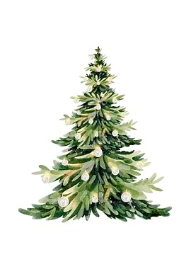 Christmas Tree with Lights