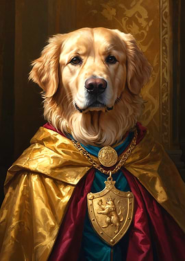 Golden King of Retrievers - Dog King