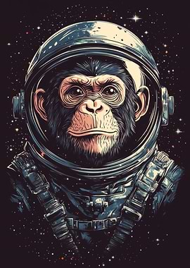 Chimpanzee Astronaut