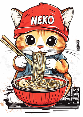 Neko Ramen Cat