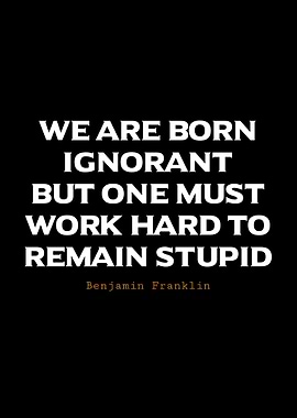 Benjamin Franklin Quote