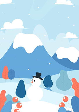 Winter Wonderland Snowman