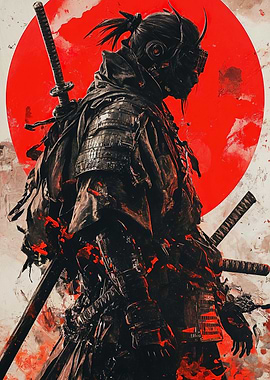 Samurai Warrior Art