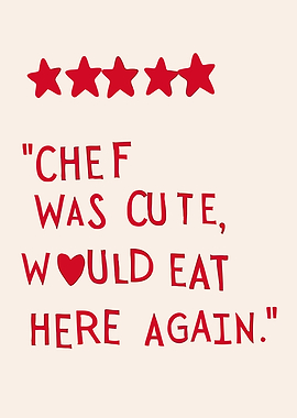 Chef Was Cute Review