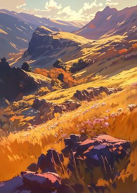 Golden Mountain Hills