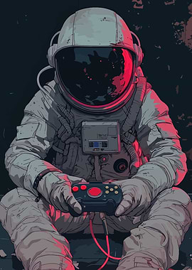 Astronaut Gamer