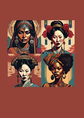 Asian Women Portraits