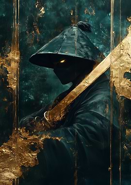 Samurai in Shadows fantasy