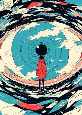 Giant Eye Illustration