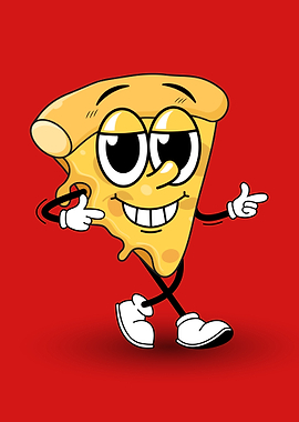 Pizza Slice Cartoon