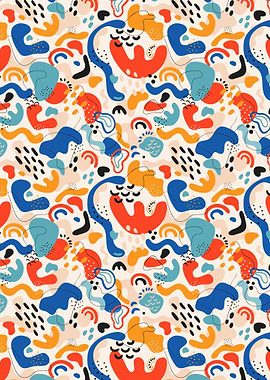 Abstract Colorful Pattern