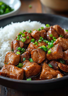 Teriyaki Chicken with Rice