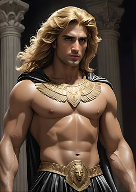 Golden Warrior God image