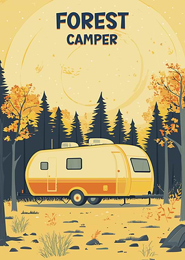 Autmn Forest Camper