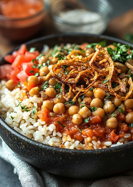Chickpea Rice Bowl