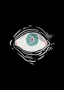 Single Eye Illustration