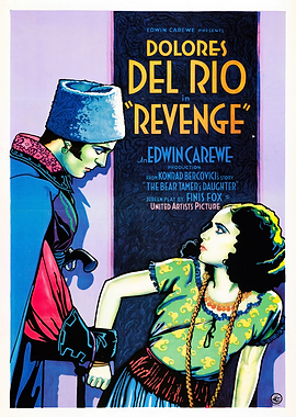 Dolores Del Rio in Revenge Movie Poster
